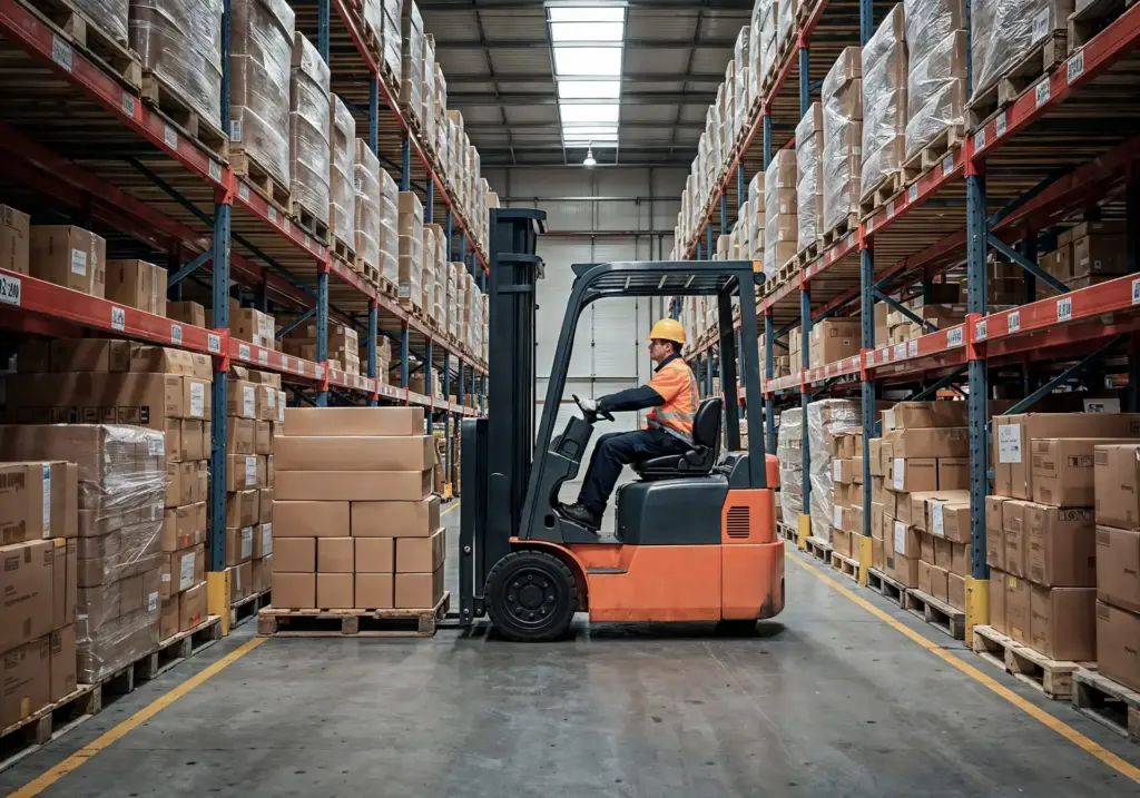 enlèvement et livraison de palettes industrielles